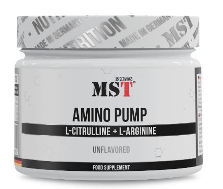 Передтренувальний Аміно комплекс MST® Amino PUMP 300 грам Без смаку, фото 1