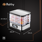 Сушилка для грибов, фруктов и овощей Ruhhy 25928, фото 2