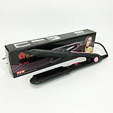 Випрямляч для волосся, Топ випрямляч для волосся, Гребінець випрямляч плойка випрямляча EM-55, фото 10