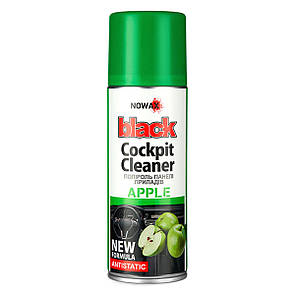 Поліроль для панелі приладів Nowax Cockpit Cleaner Spray Яблуко, 200мл