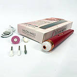 Фрезер для б'юті майстрів Flawless, Апарат для манікюру, Фрезер побутовий манікюрний ID-47, фото 10