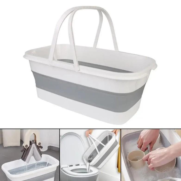 Відро складане силіконове для швабр