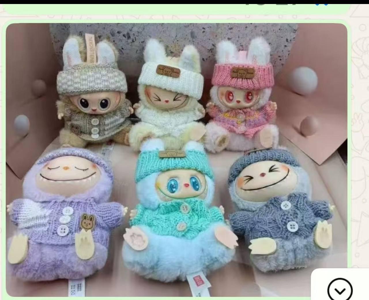 М'яка фігурка іграшка-сюрприз Labubu Лабубу — брелок брелок на сумку