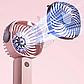Вентилятор настільний міні ручний акумуляторний з USB Handheld fan AND LY-838 KLW-F8, фото 2