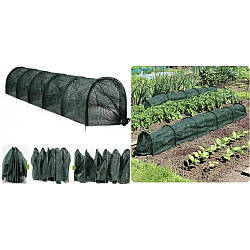 Укриття від сонця та дощу Тіньок з дугами, зелений 3 метри