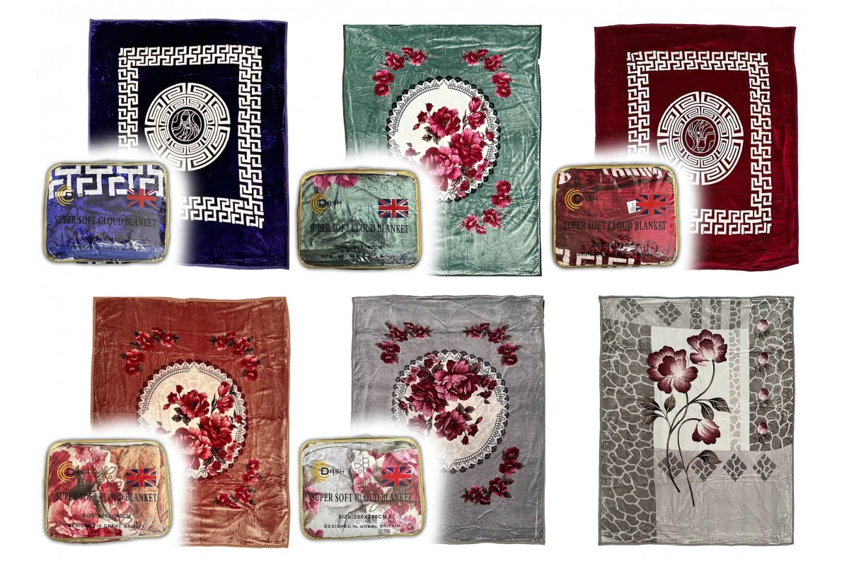 Ковдра/покривало Super Soft Cloud Blanket (100% поліестер 6.5 кг) 210х240 см