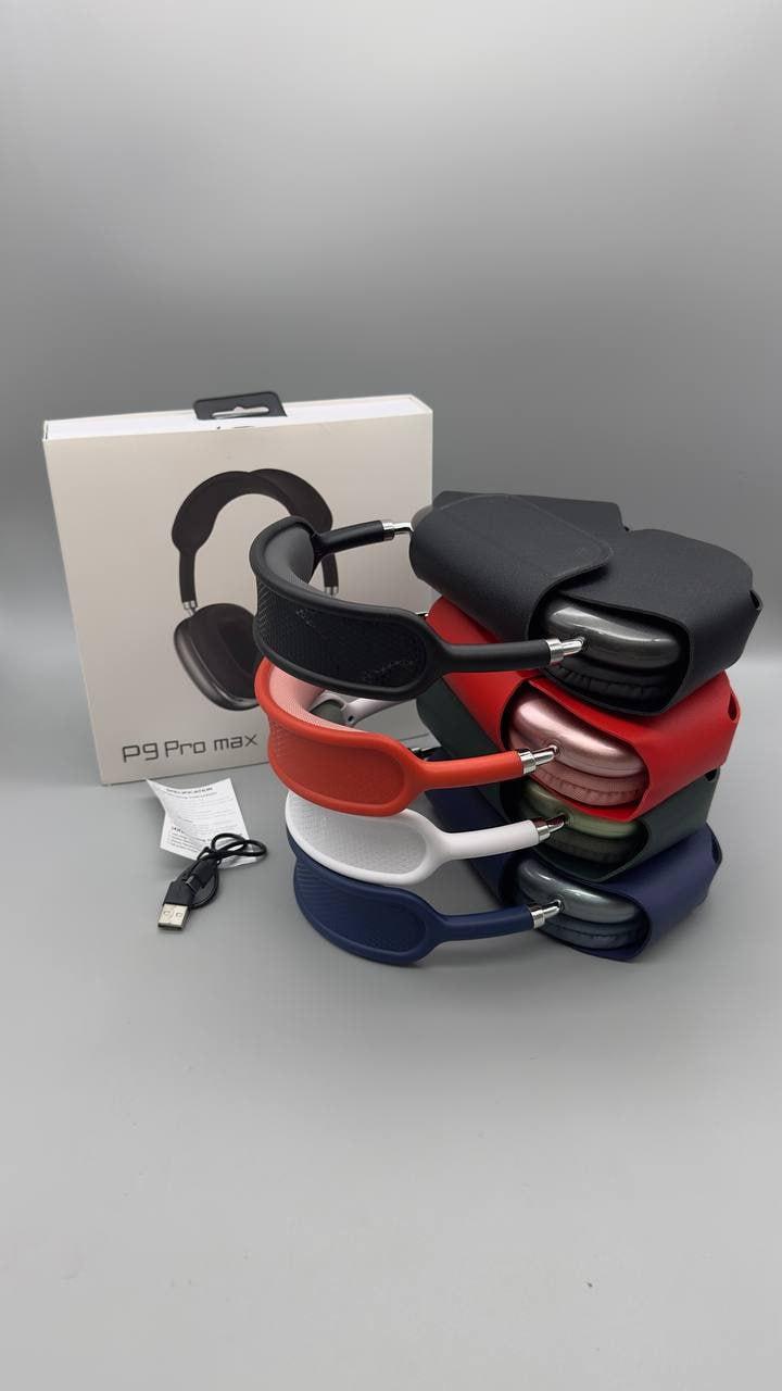 Наушники Bluetooth Macaron P9 PRO MAX + CASE