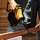 Портативна акумуляторна шабельна пилка лобзик 48V 2АКБ YELLOW, фото 2