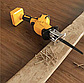 Портативна акумуляторна шабельна пилка лобзик 48V 2АКБ YELLOW, фото 3