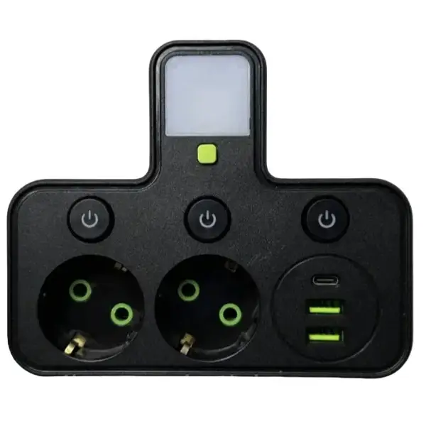 Мережевий фільтр HG-275 з USB та Type - C