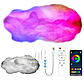 Світлодіодна 3D LED лампа у вигляді хмари з керуванням від телефону-пульта та RGB підсвічуванням Cloud Light, фото 2