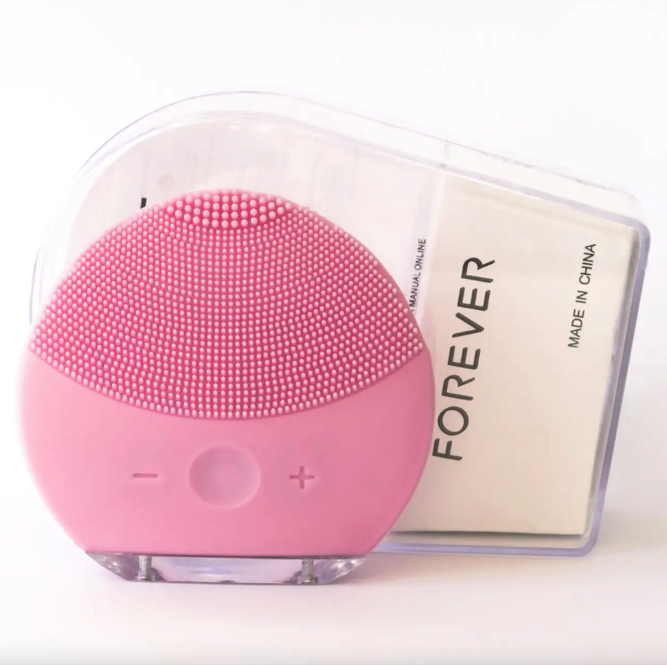Электрическая силиконовая щетка-массажер для чистки лица Forever T-sonic LUNA