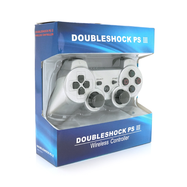 Бездротовий bluetooth джойстик PS3 SONY PlayStation 3 Срібло