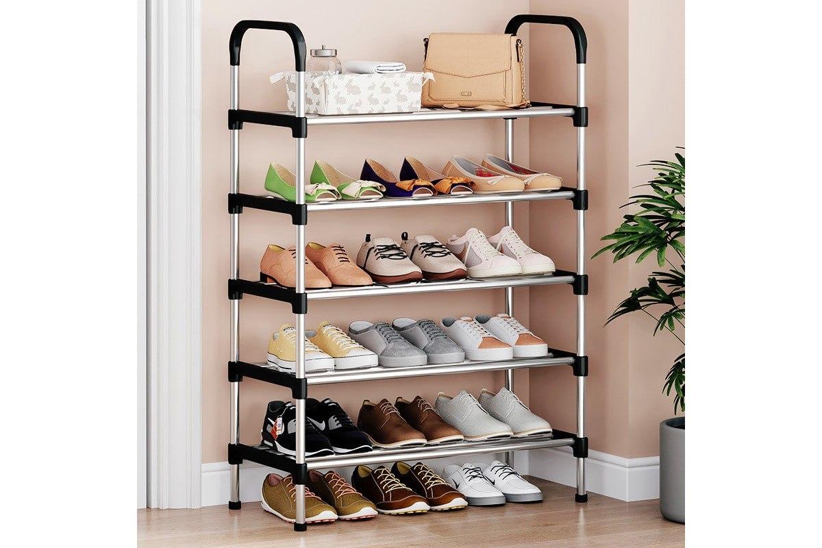 Полиця для взуття на 5 полиць 58*26*99 см SKLM-16-5 Полиця-підставка для взуття