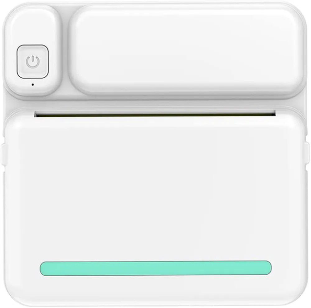 Кишеньковий квадратний термопринтер C19 Bluetooth Blue