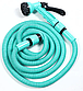 Поливний шланг, що розтягується, 15 м з розпилювачем на 7 режимом поливу EXPANDABLE GARDEN HOSE, фото 4