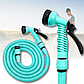Поливний шланг, що розтягується, 22.5 м з розпилювачем на 7 режимом поливу EXPANDABLE GARDEN HOSE, фото 2
