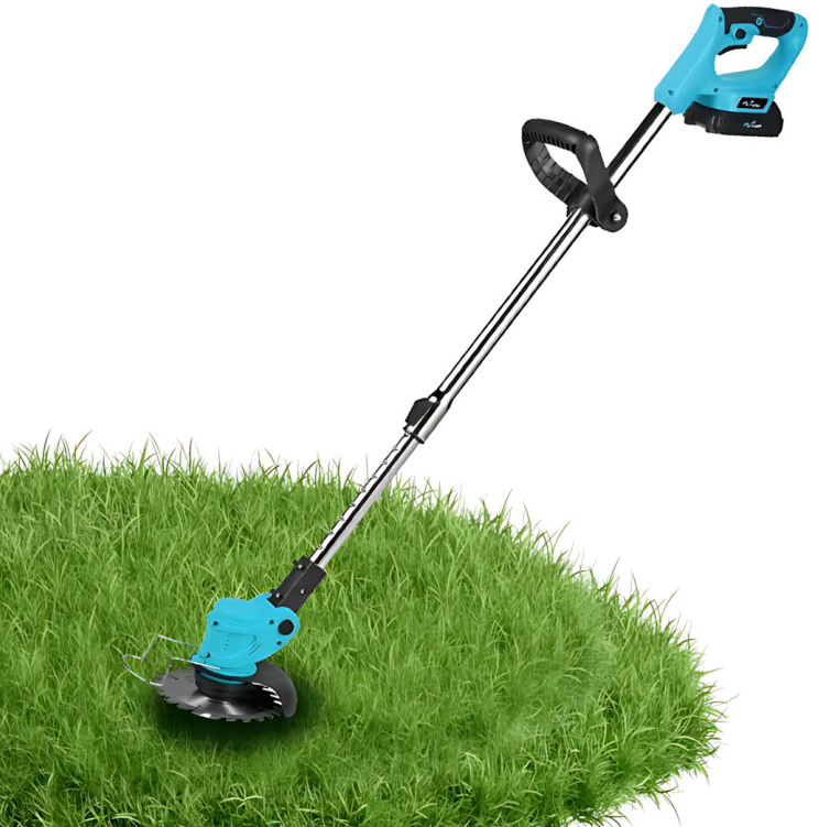 Електрична бездротова газонокосарка Lawn Mover з 2 акумуляторами 48V, 2000мА