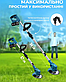 Електрична бездротова газонокосарка Lawn Mover з 2 акумуляторами 48V, 2000мА, фото 3