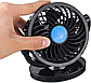 Автомобільний міні вентилятор працює від USB CZ-01, фото 3