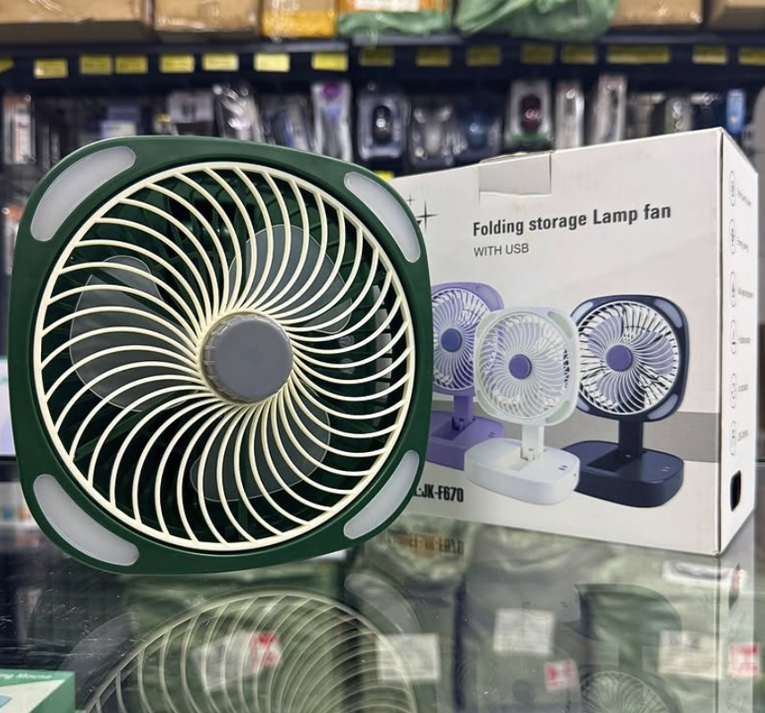 Вентилятор настільний портативний JK-F670