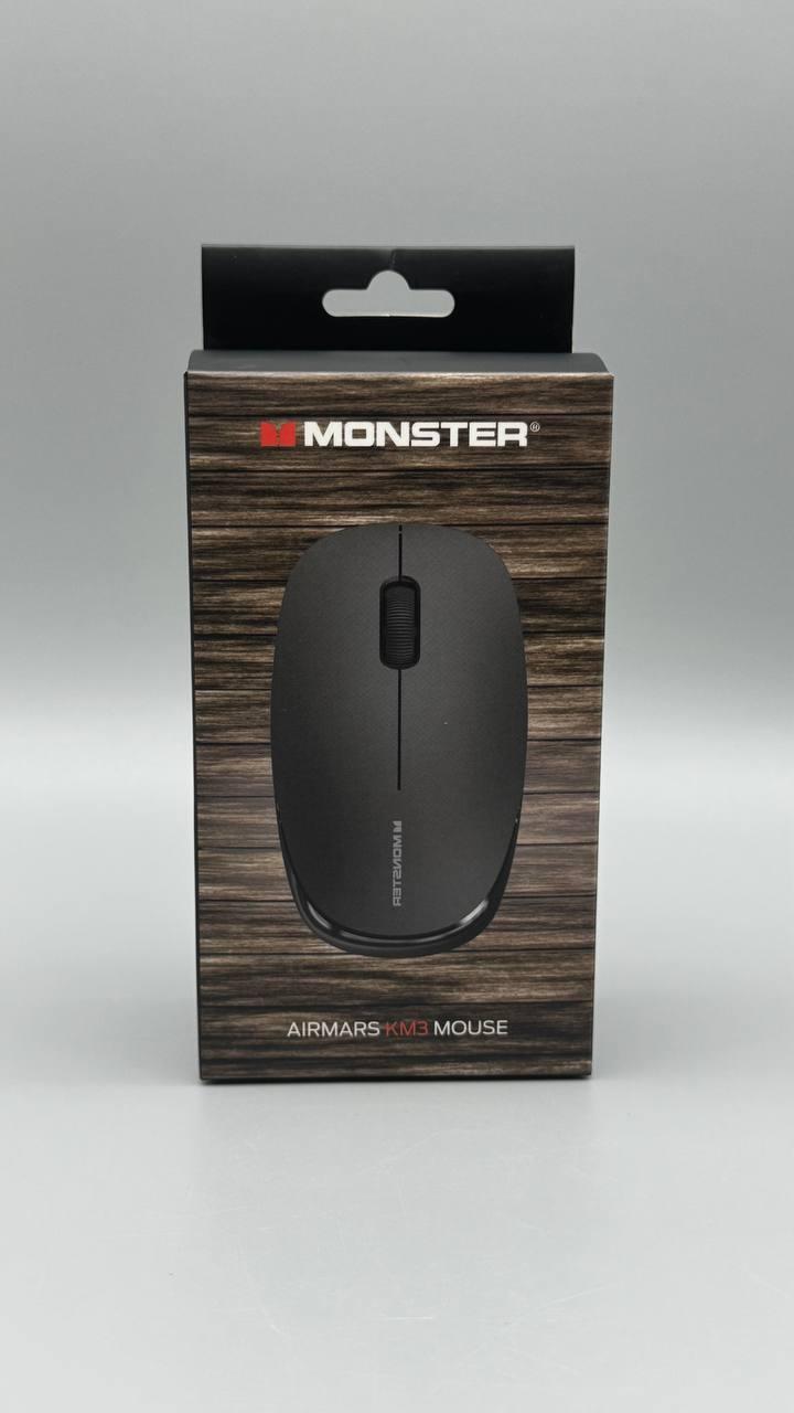 Миша бездротова MONSTER KM3 Чорна