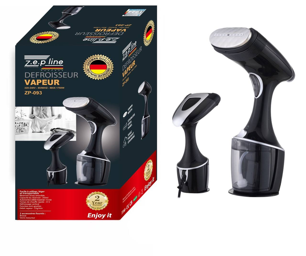 Ручний відпарювач для одягу Zepline ZP 093