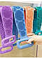 Силіконова мочалка очищуюча щітка для душу Silicone bath towel, фото 5