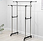 Вішак-стійка для одягу телескоп. Double Pole DC-0028 (155/75/35см), фото 3