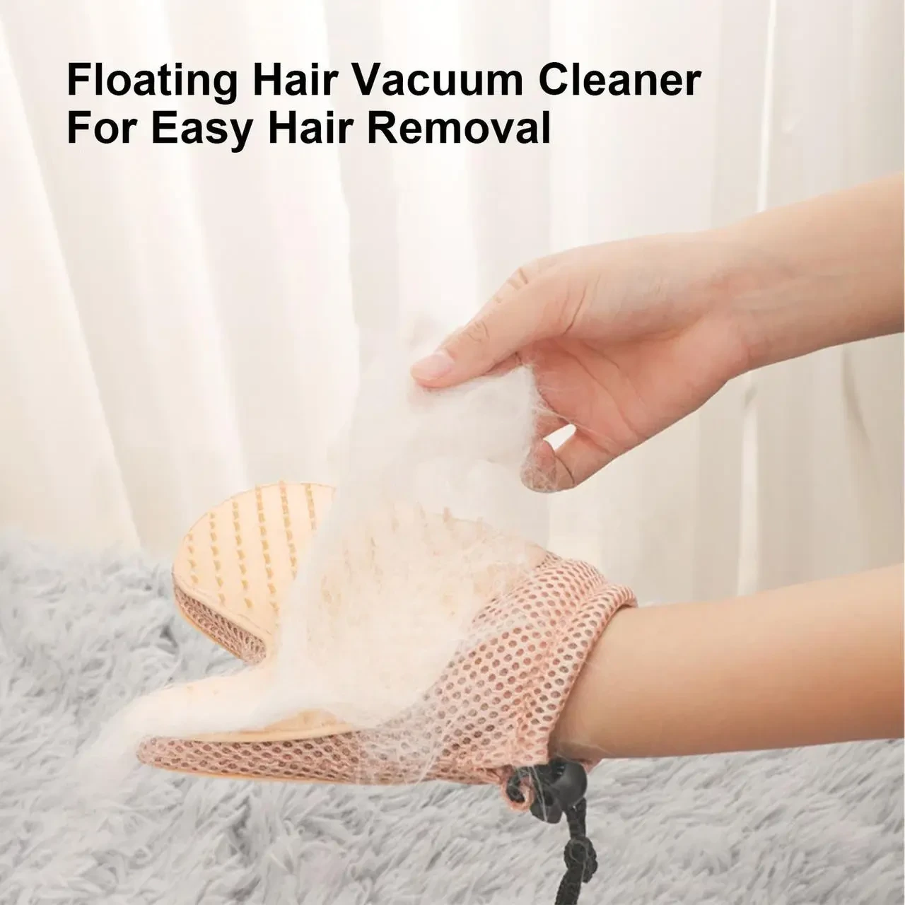 Рукавичка Масажна щітка для видалення шерсті кішок і собак із захистом від подряпин Digeus