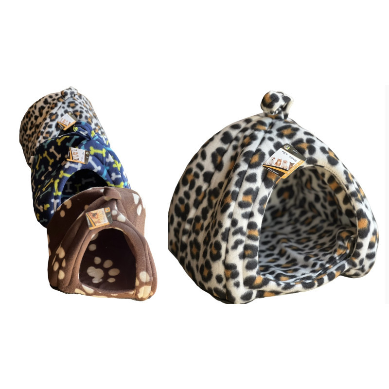 М'який будиночок для собак і кішок Pet Hut White Розмір будиночка: 27см х 28см.