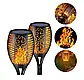 Водонепроникний ліхтар 52 см з ефектом полум'я Solar flame led light sensor activated, фото 6