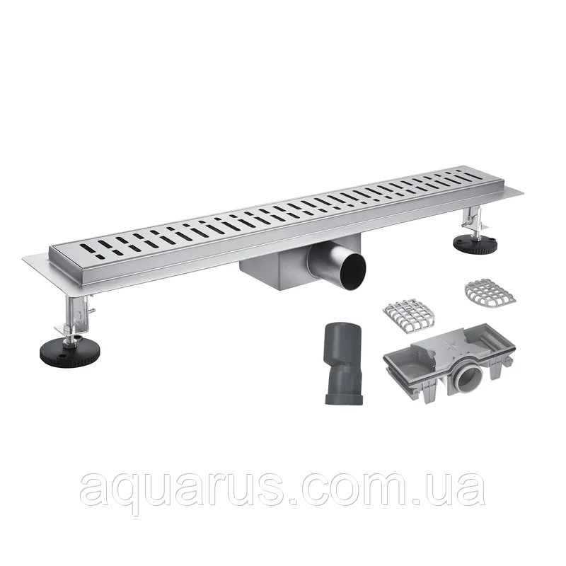 Душовий трап з нержавіючої сталі SUS304 KOER FD35-70x500 (KR3267)