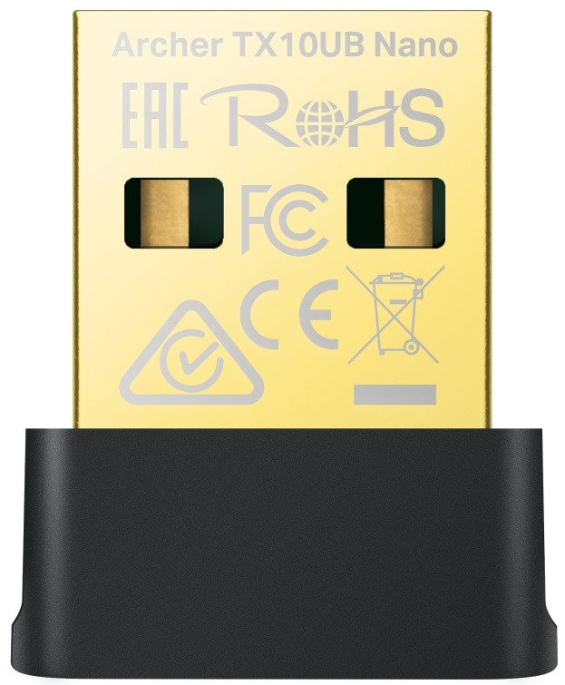 Адаптер WiFi TP-LINK Archer TX10UB nano AX900, USB, BT5.3, фото 1
