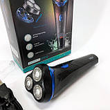 Електробритва VGR V-314, Бритва для вологого видалення волосся, Бритва для сухого гоління IR-79, фото 10