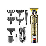 Професійна бритва-машинка для стрижки волосся, Професійна машинка для стрижки голови QO-50, фото 6