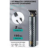 Чоловічий триммер для окантовки VGR V-077, Машинка для стрижки волосся та гоління HO-83, фото 2