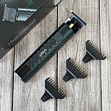 Чоловічий триммер для окантовки VGR V-077, Машинка для стрижки волосся та гоління HO-83, фото 7