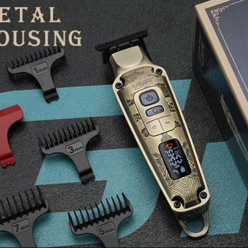 Практична машинка для стрижки волосся VGR V-901, Електромашинка для волосся, Підстригальна машинка SK-59, фото 1