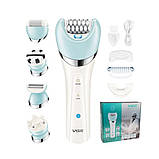 Пилка для ступень, Жіночий тример для тіла, Пилка для п'ят Жіночий епілятор зони бікіні VT-25, фото 10