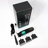 Електрична машинка для стрижки побутова VGR, Машинка для різних стрижок акумуляторна JZ-70, фото 9