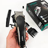 Машинки для стрижки професійні машини VGR, Електрична машинка тример для волосся і бороди NW-74, фото 2
