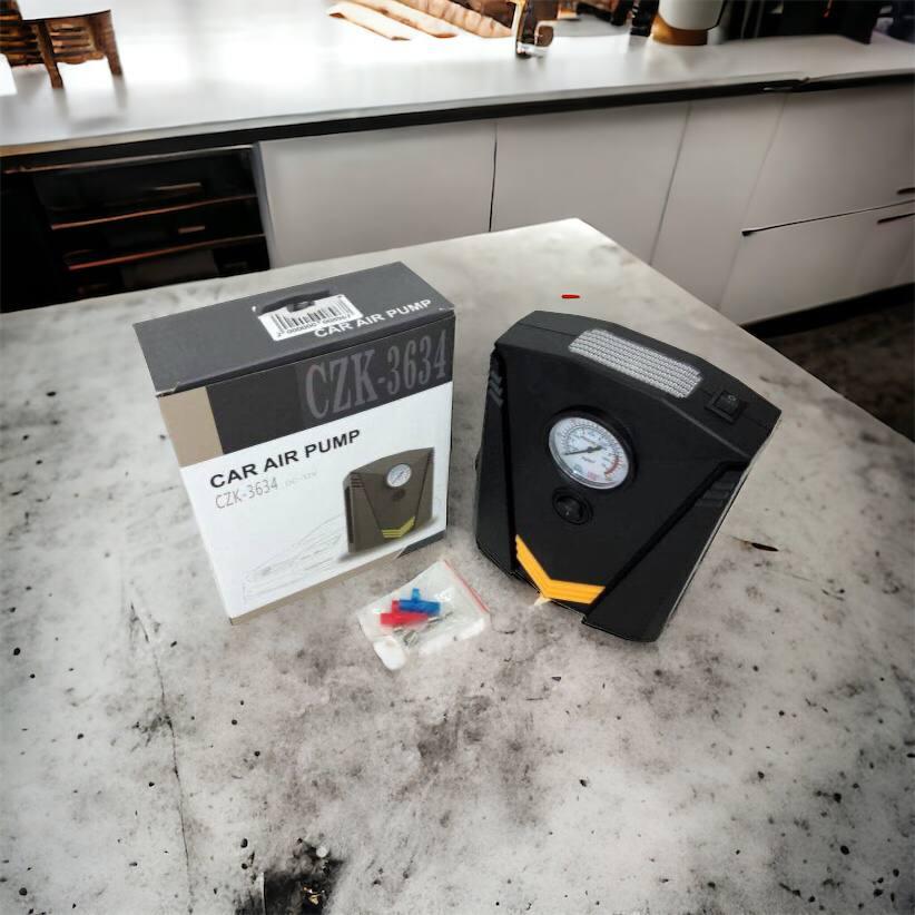 Портативний насос, Портативний повітряний автомобільний компресор, Автонасос електричний MZ-59, фото 1