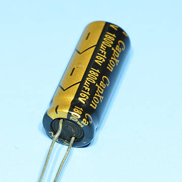 Конденс. електрол. комп'ютерний 1800мкФ 16В CapXon 105*С LZ 10*25