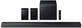 Саундбар Samsung HW-QS750F 465Вт, 5.1.2, BT, HDMI-eARC, Wi-Fi, саб, Dolby Atmos, чорний