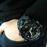 Годинники туристичні для виживання SKMEI, Чоловічі водонепроникні спортивні наручні годинники skmei AD-53, фото 2