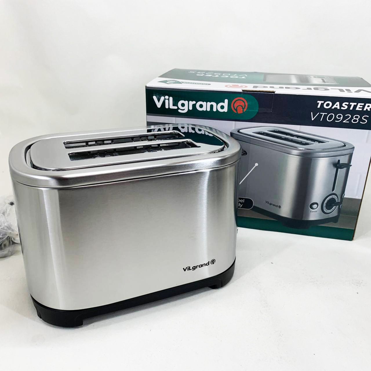 Універсальний тостер ViLgrand, Тостер електричний потужний для кухні побутової UX-58, фото 1