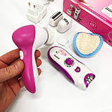 Ефективна пемза Kemei KM-3066, Тример для жінок, Жіночий тример для тіла, Електричний епілятор пилка ST-87, фото 3