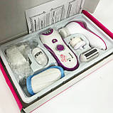 Ефективна пемза Kemei KM-3066, Тример для жінок, Жіночий тример для тіла, Електричний епілятор пилка ST-87, фото 9