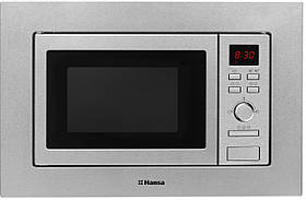 Вбудовувана мікрохвильова піч Hansa, 20л, функц. мікрохв., гриль, диспл., нержавіюча сталь